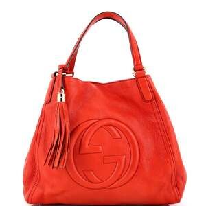 Gucci Soho Shoulder Bag Leather Medium #227465G16B